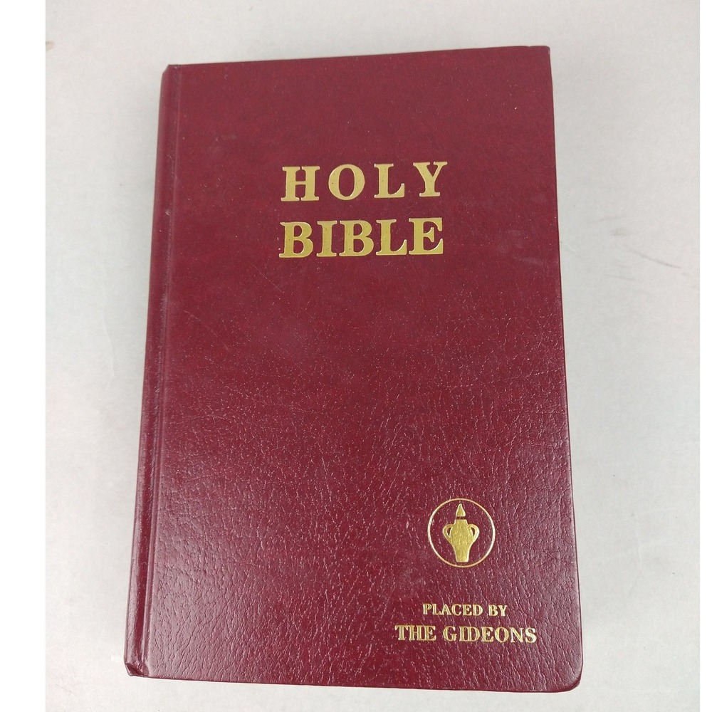 The‎ Holy Bible NKJV Gideons Thomas Nelson Burgundy Hardcover
